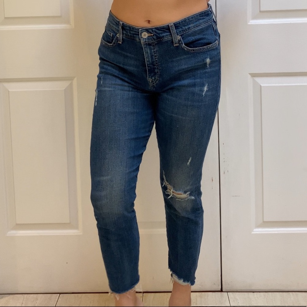Lucky Brand ripped jeans
